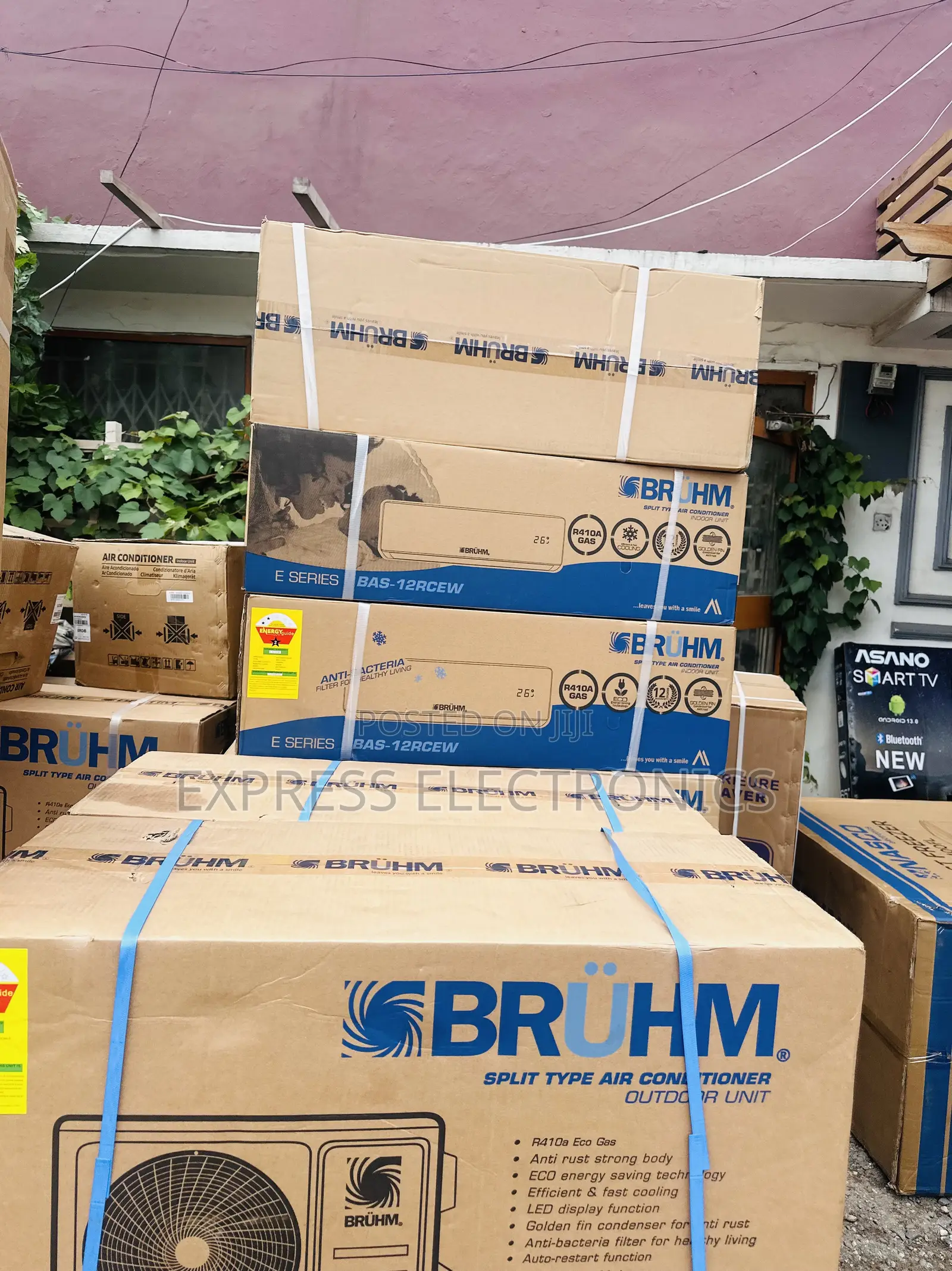 Text Us for Bruhm Split R410 Gas White Air Conditioner