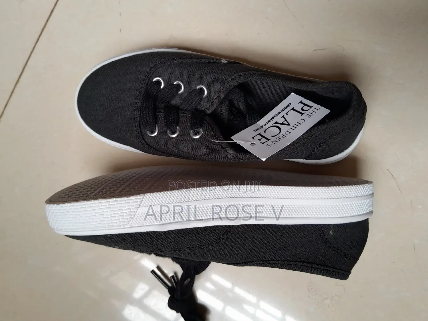 Black Canvas Shoes