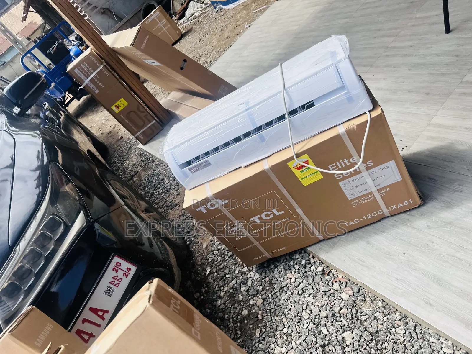 Self Cleaning TCL 1.5hp Split R410 Gas White.