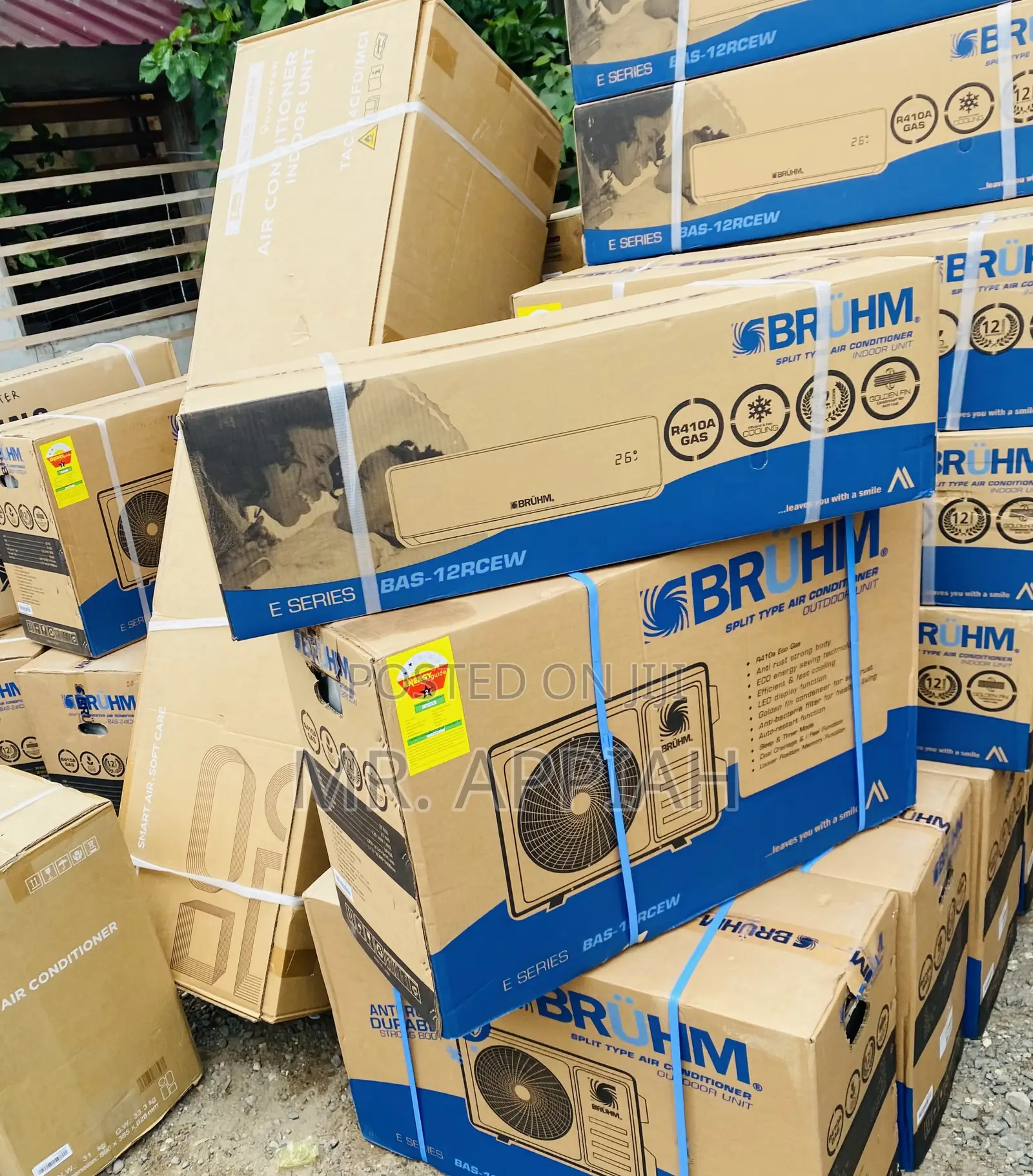 Shop Bruhm Split Type Electric Air Conditioner(White)1.5hp