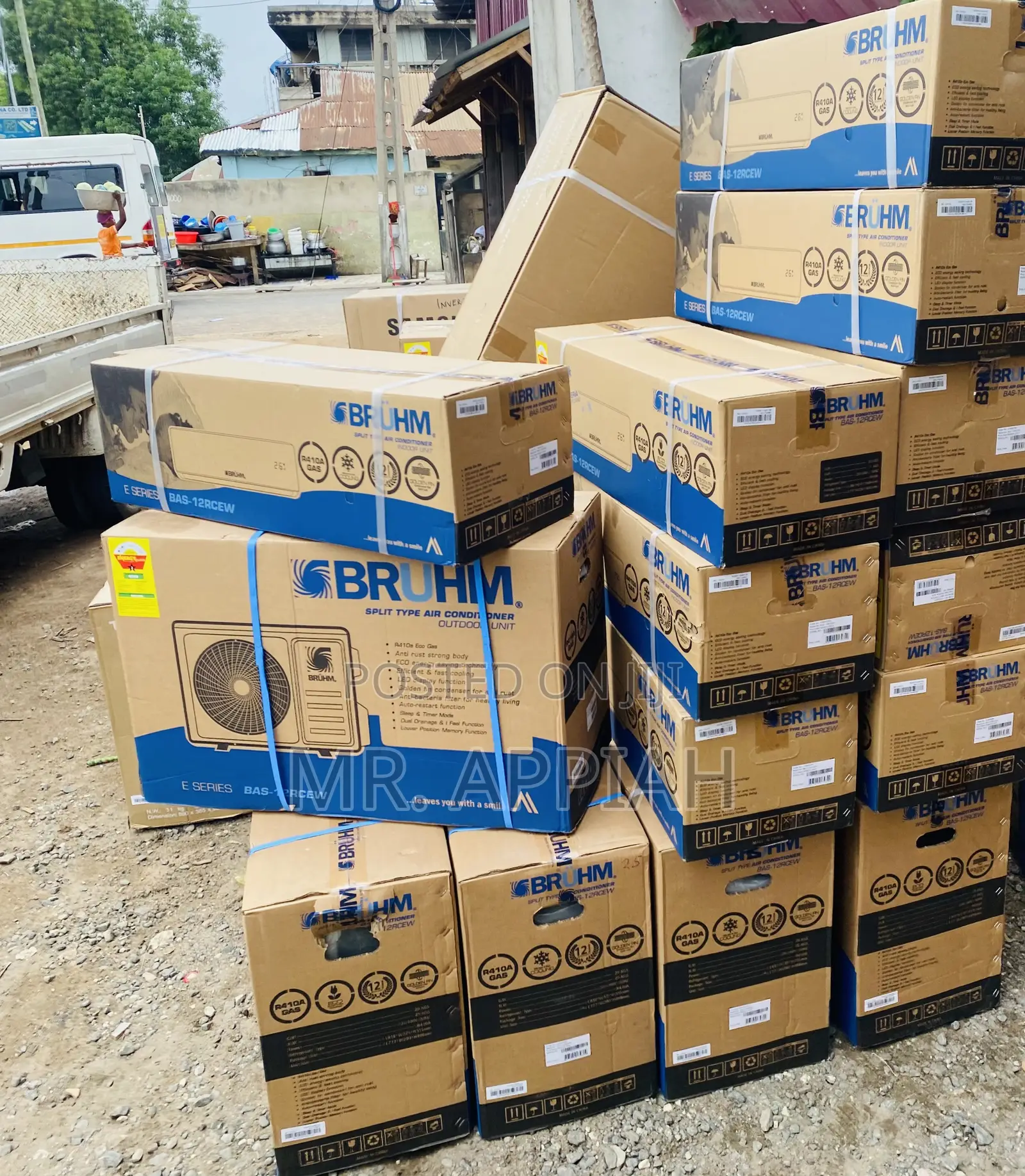 Shop Adorable Bruhm Split Type Electric Ac(1.5hp).