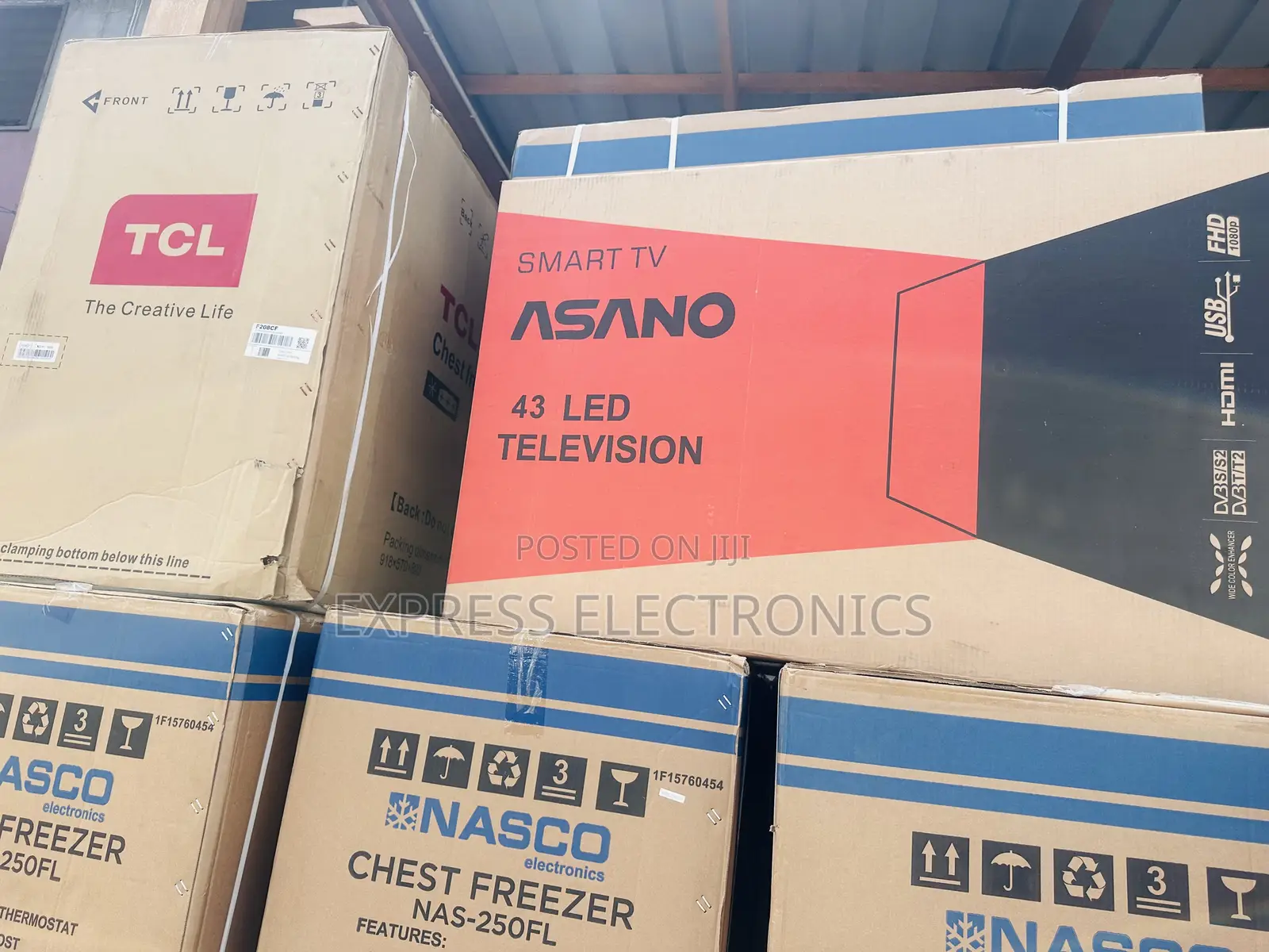 Full HD Satellite Smart Asano 43”Tv.