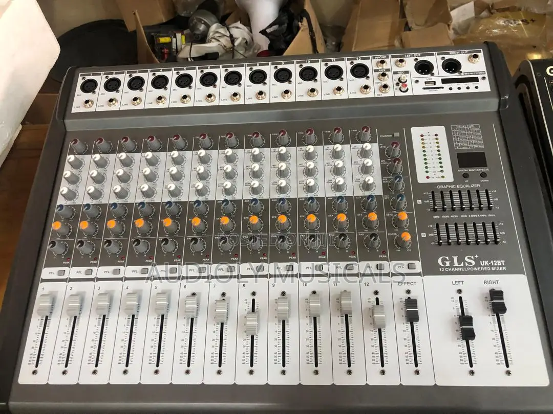 GLS Uk-12bt 12-Channel Raw Mixer