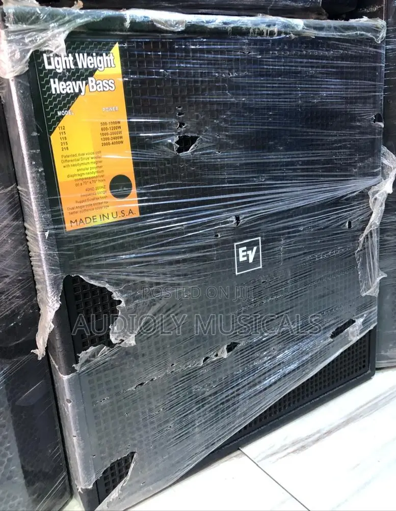 Electro-Voice Ev Single Bass Speaker