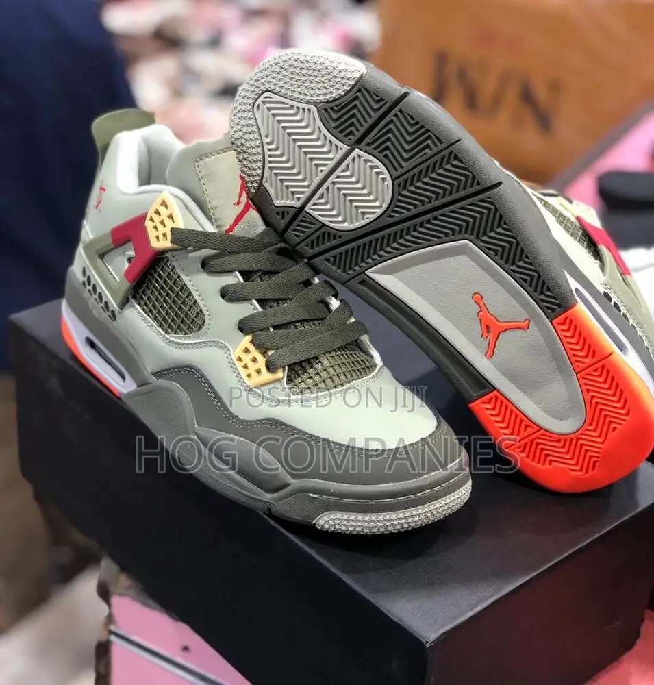 Air Jordan 4 Sneakers Shoe Kick