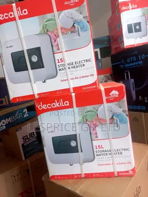 Brand New~Decakila 15L Water Heater