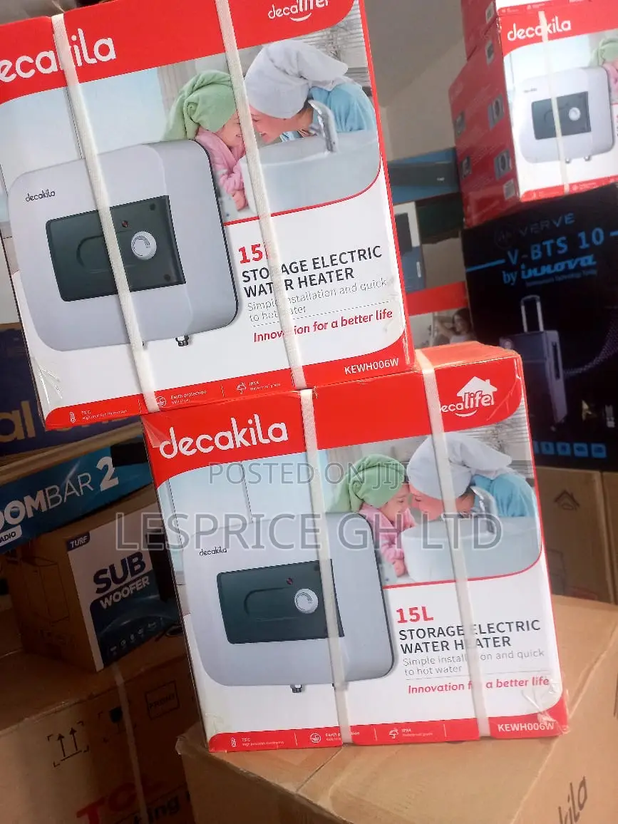 Brand New~Decakila 15L Water Heater