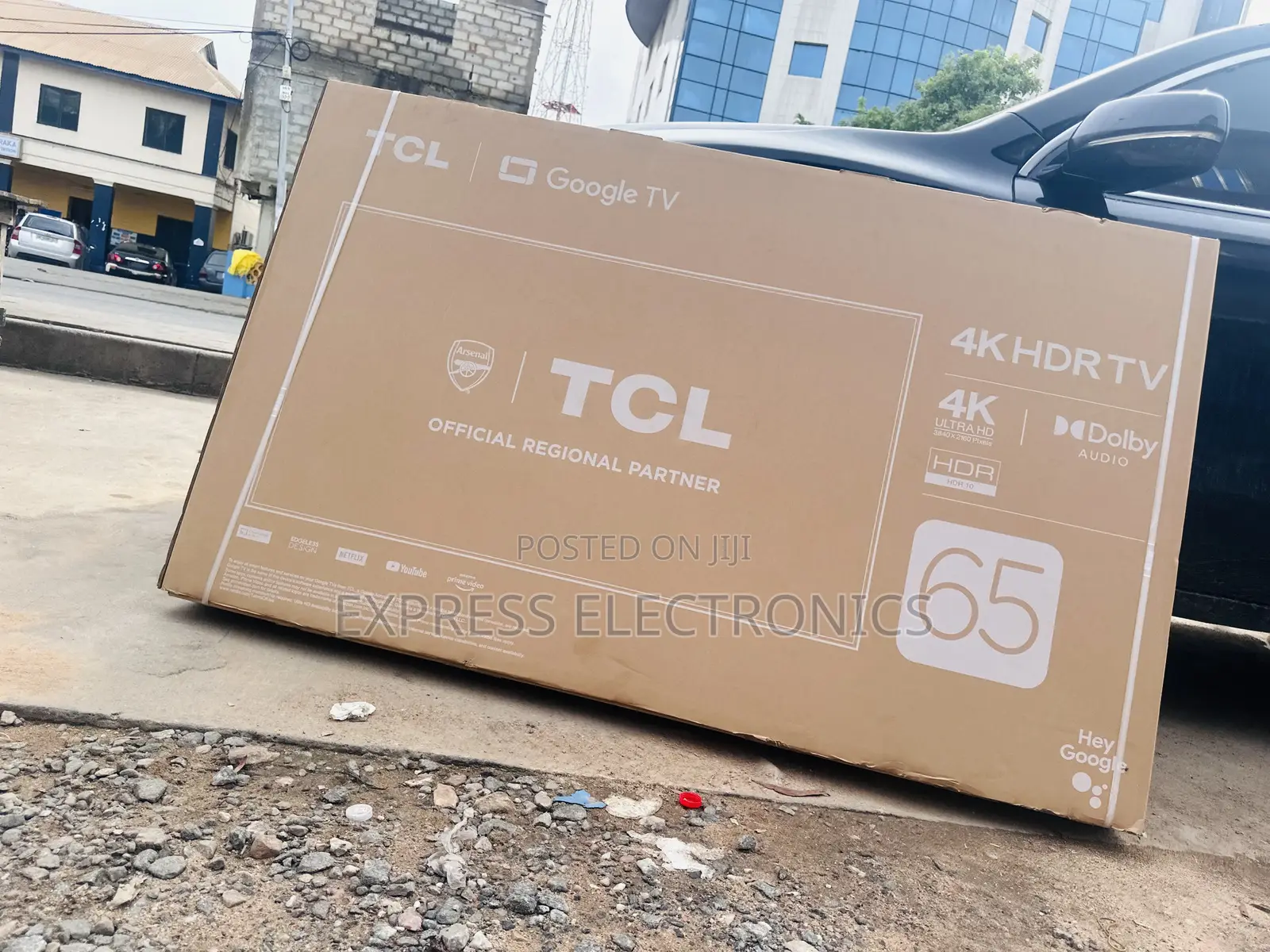 TCL UHD Smart Glossy Slim 65”C645 Tv.