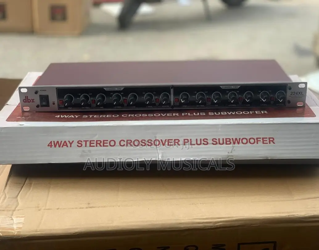 224XL 4way Stereo Crossover Plus Subwoofer