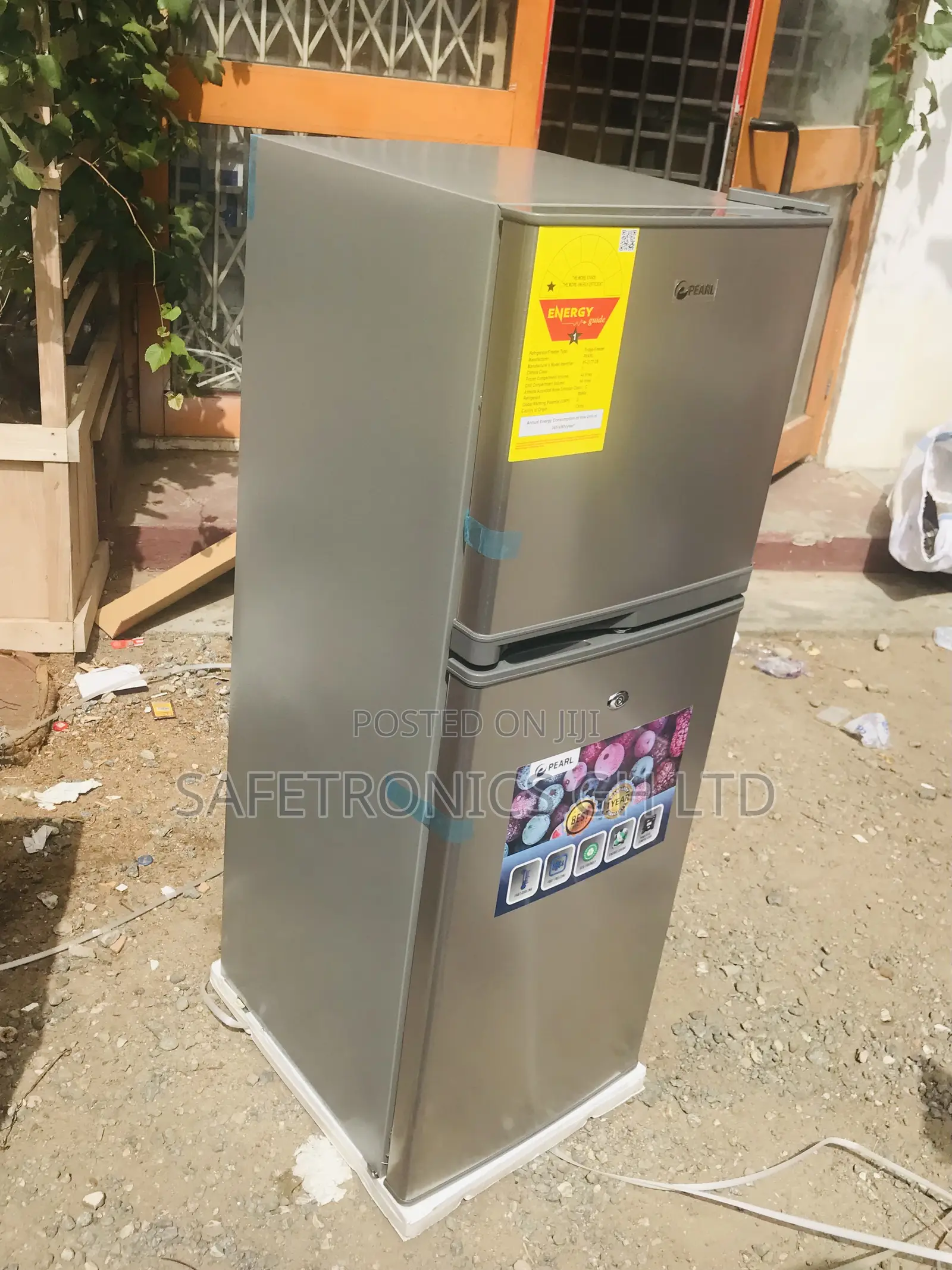 Purchase Pearl 166L Doubledoor Pf-270ix Topfreezer Fridge