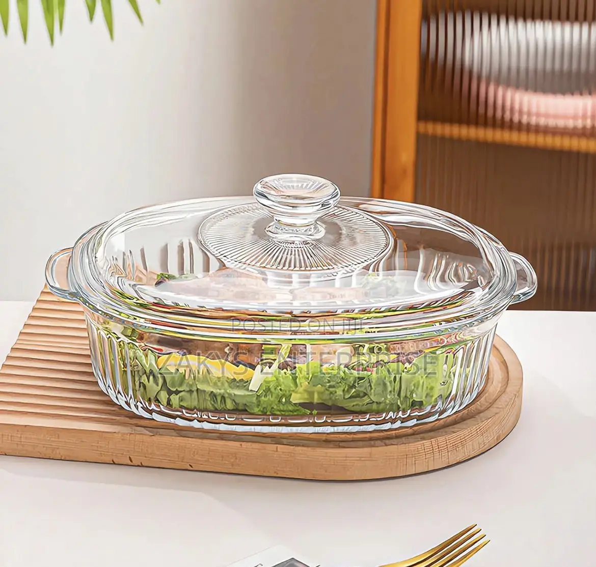 Glass Bowl With Cover