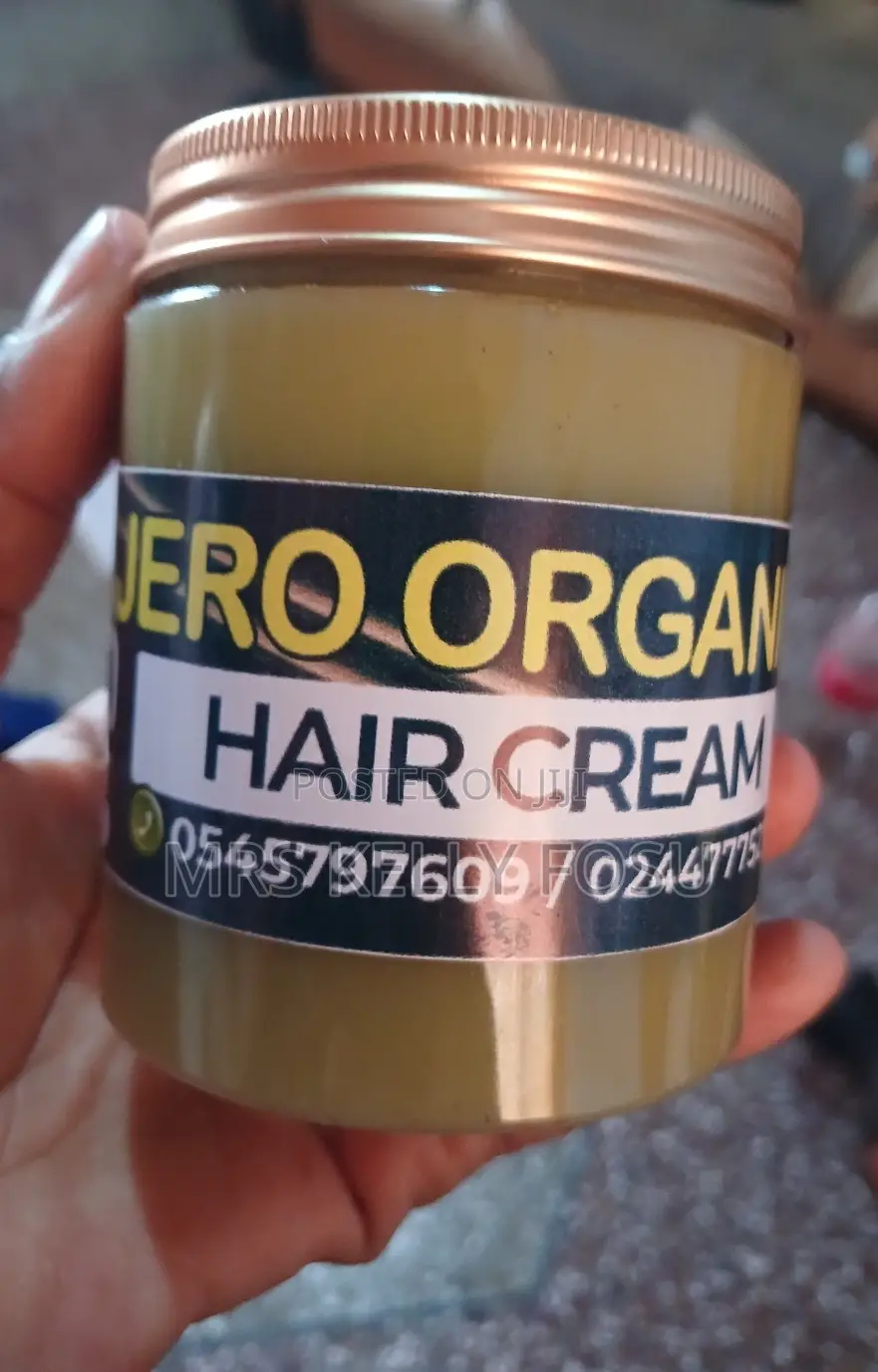 Jero Organic Healthy Hair Growth Cream