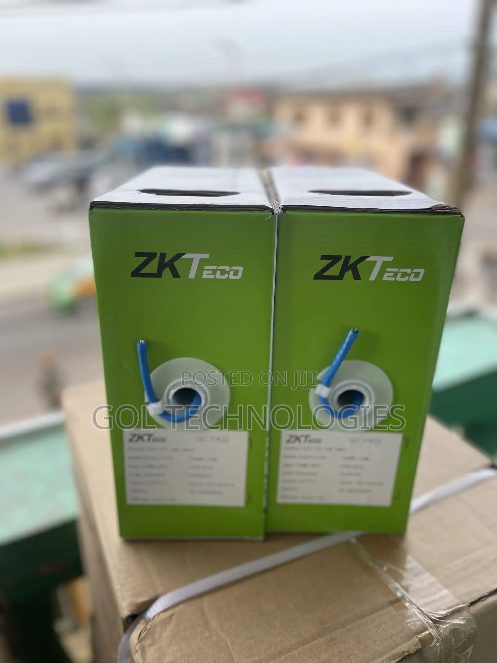 Cat6 Network Cable 100m Zkteco (Original) 100meters Cat6