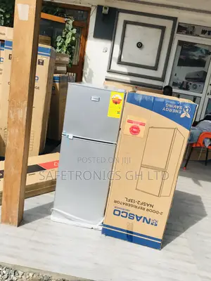 Boxed Nasf2-13fl Doubledoor Topfreezer Nasco Fridge