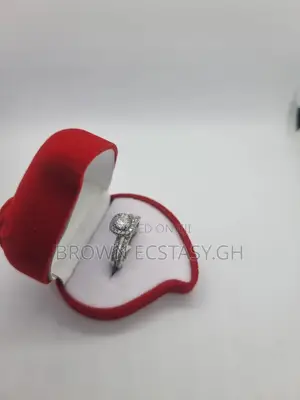 Two Piece Wedding and Engagement Ring
