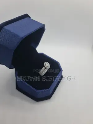 Two Piece Wedding and Engagement Ring