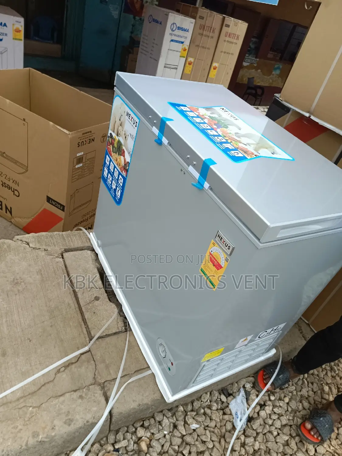 Nexus 200ltr Single Door Chest Freezer