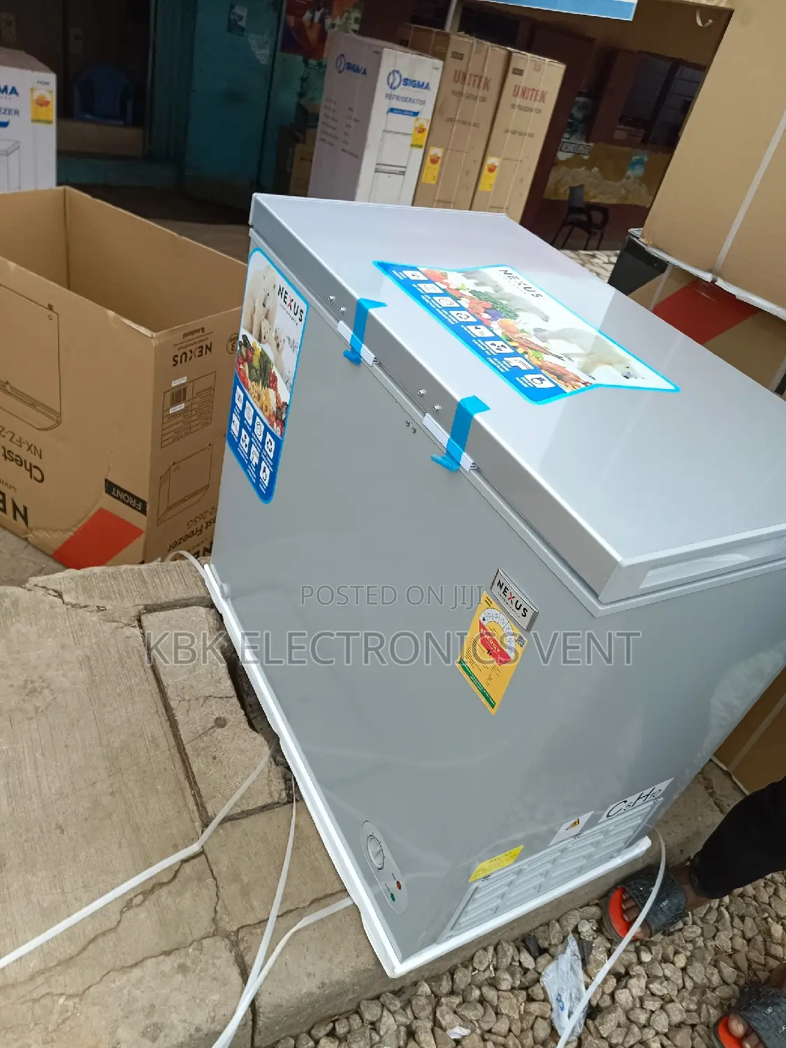 Nexus 200ltr Single Door Chest Freezer