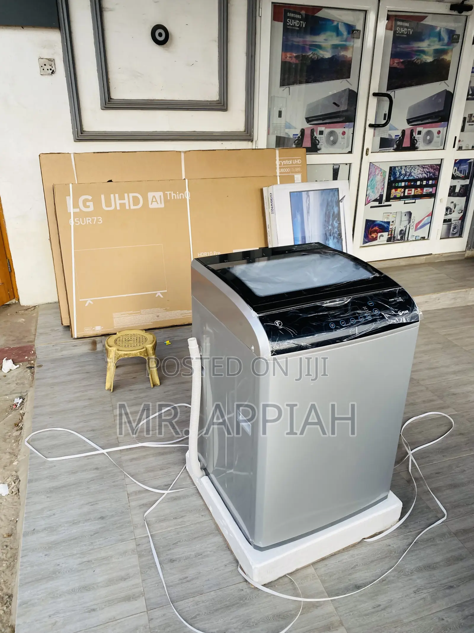 Quality Pearl 12kg Full Automatic Washing Machine.