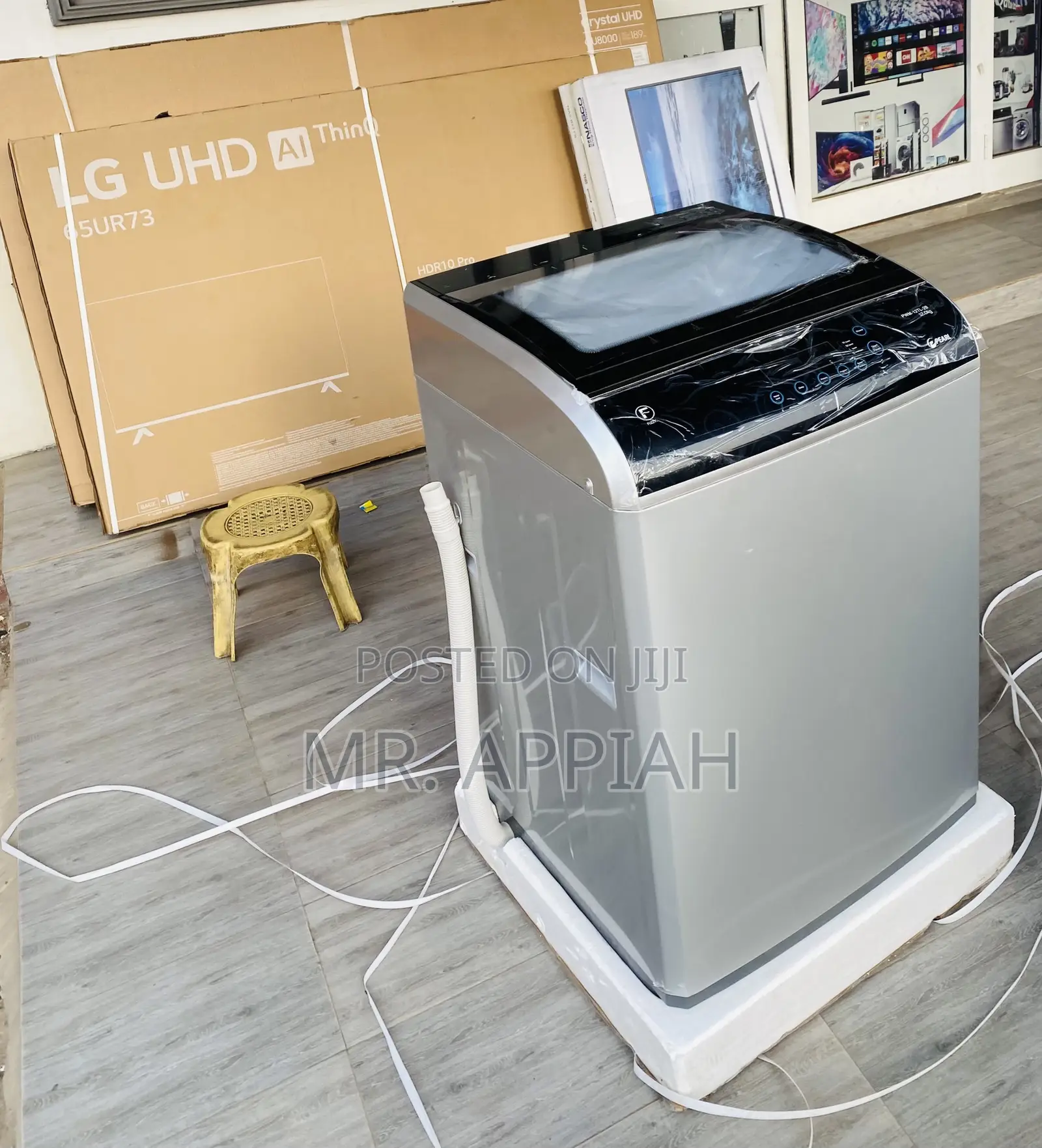 Pearl 12kg Top Load Full Automatic Washing Machine.