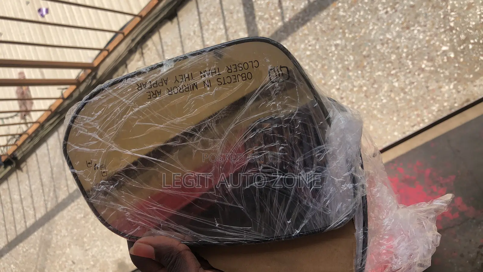 Toyota Highlander 2018-2020 Mirror Glass With Sensor