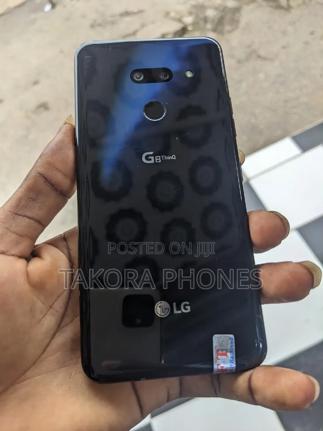 LG G8 Thinq 128 GB Black