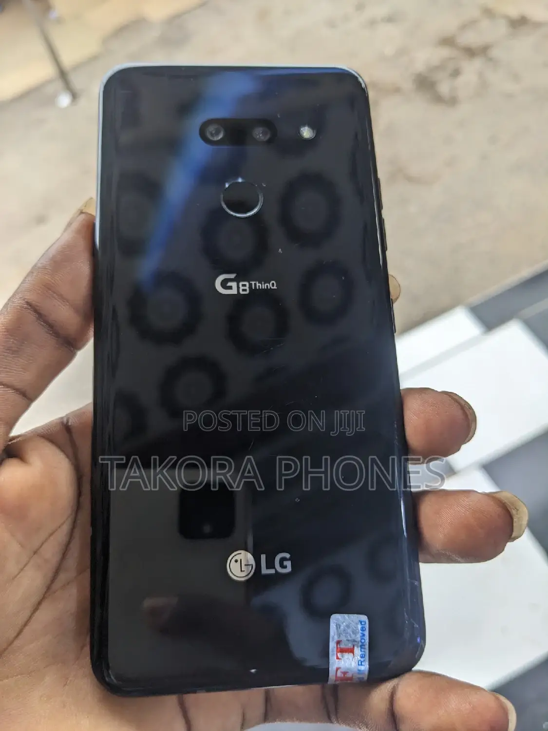 LG G8 Thinq 128 GB Black