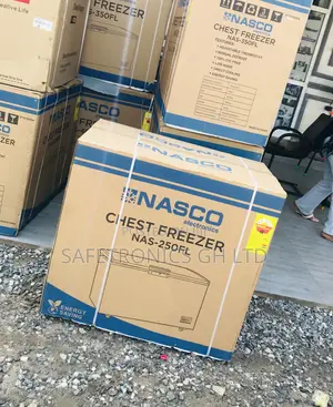200 Liters Nasco Singledoor Gray Nas-250 Chestfreezer
