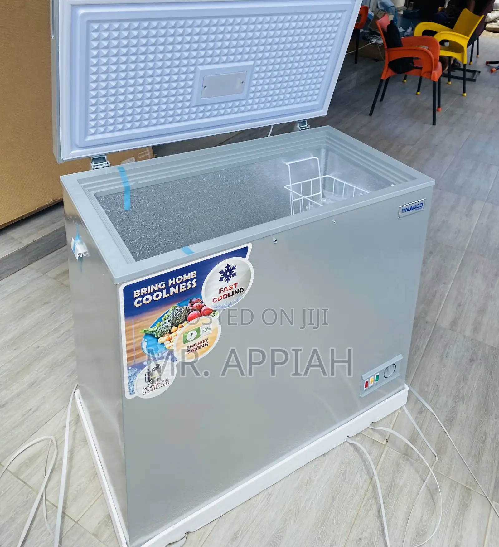 Efficient Nasco Single Door Electric Chest Freezer(Nas 250)