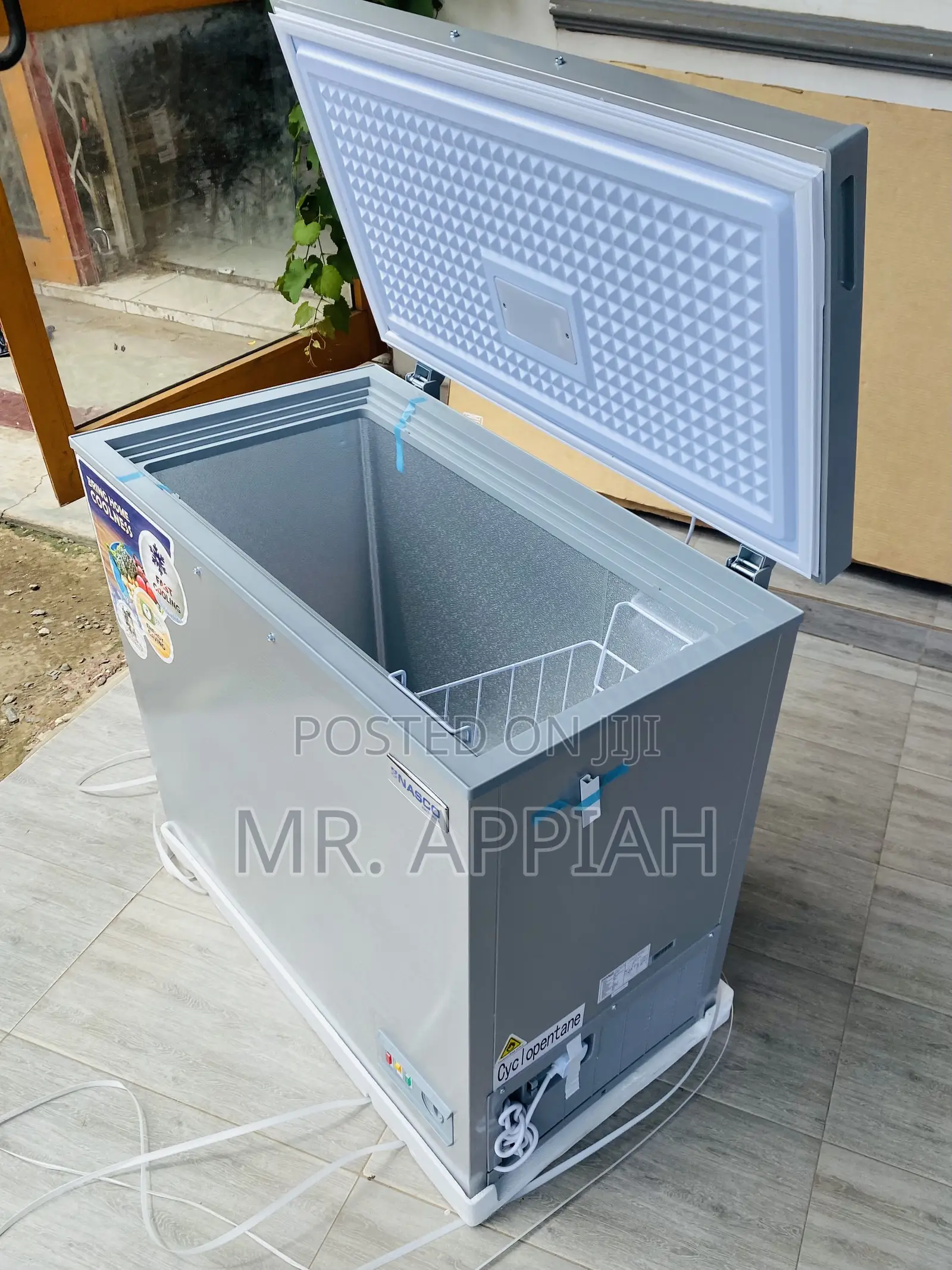 Durable(Nas 250)Nasco Single Door Chest Freezer.