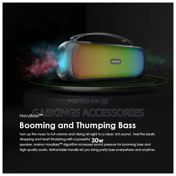 Oraimo Boom 30w Wireless Speaker