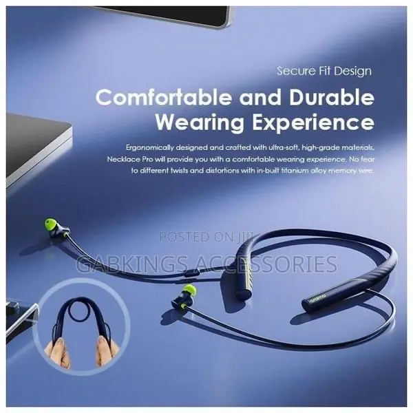 Oraimo Necklace Pro Anc Wireless Headphones