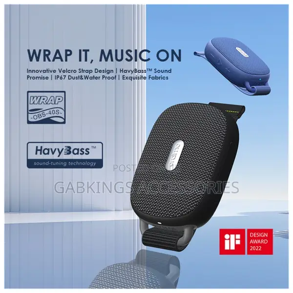 Oraimo Wrap 5W Fm Wireless Speaker