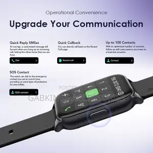 Oraimo Watch 4 PLUS 2.01". HD Ip68 Smart Watch
