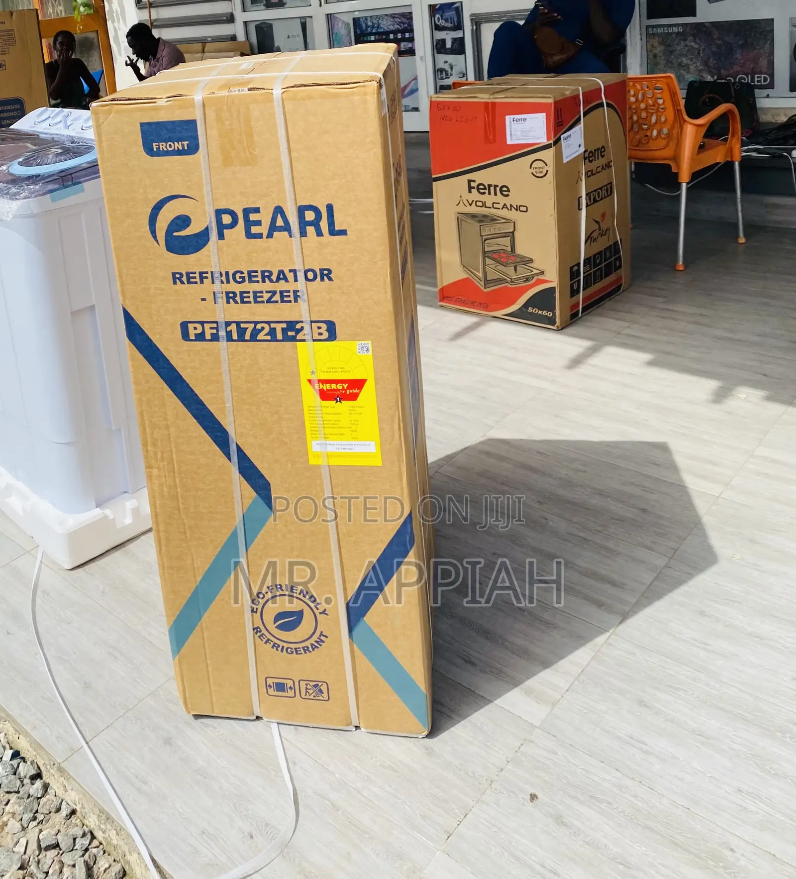 Super Cooling Pearl Pf-172-2b Double Door Fridge(Mirror).