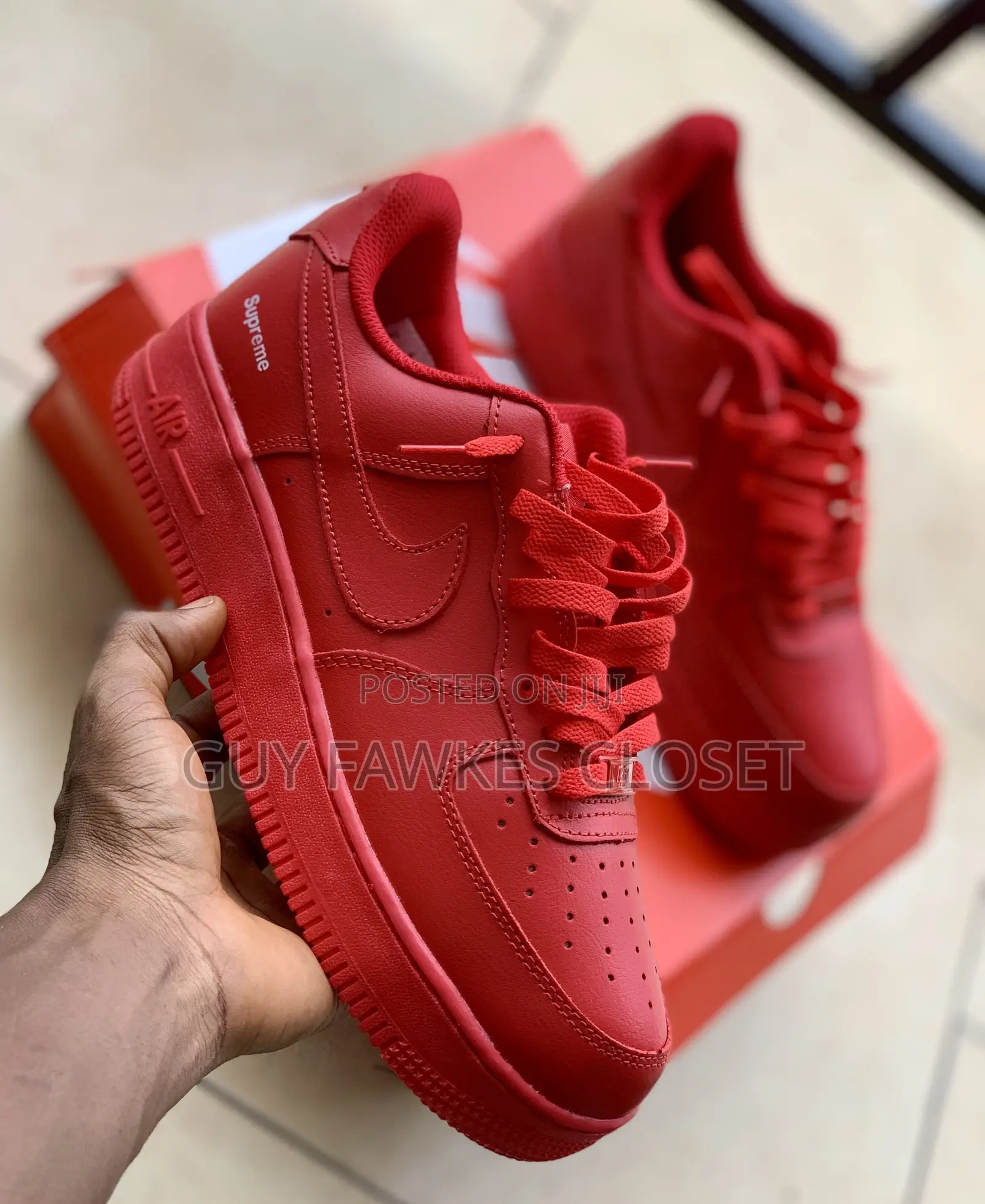 Nike X Supreme Airforce