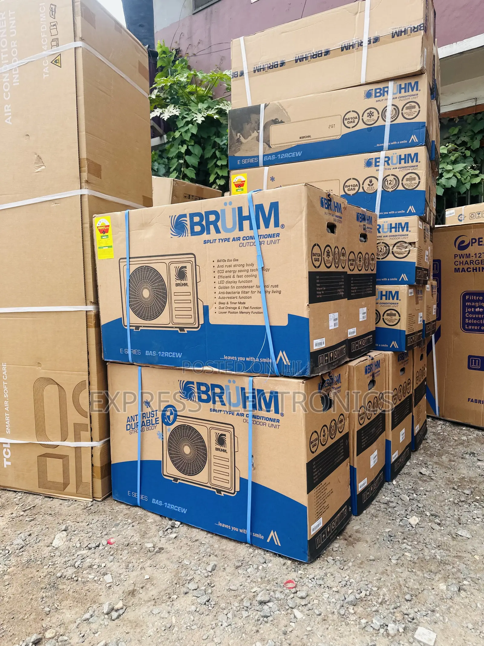 Text Us for Your Bruhm Inverter Split R410 Gas 2.5hp
