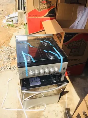 Home of Quality Gas Cooker Oven 4burner 50/50 Sliver