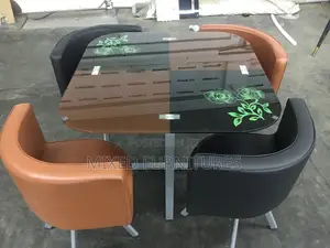 Glass Dining Table With 4 Chairs