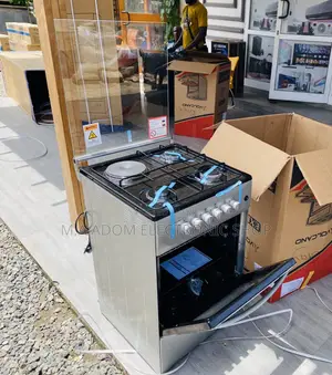 Affordable Volcano 50x50 3 Gas + 1 Electric Cooker(Gray).
