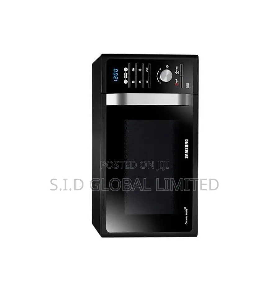 Available Samsung 23L Microwave Grill MG23F301TAK – Black ₵2