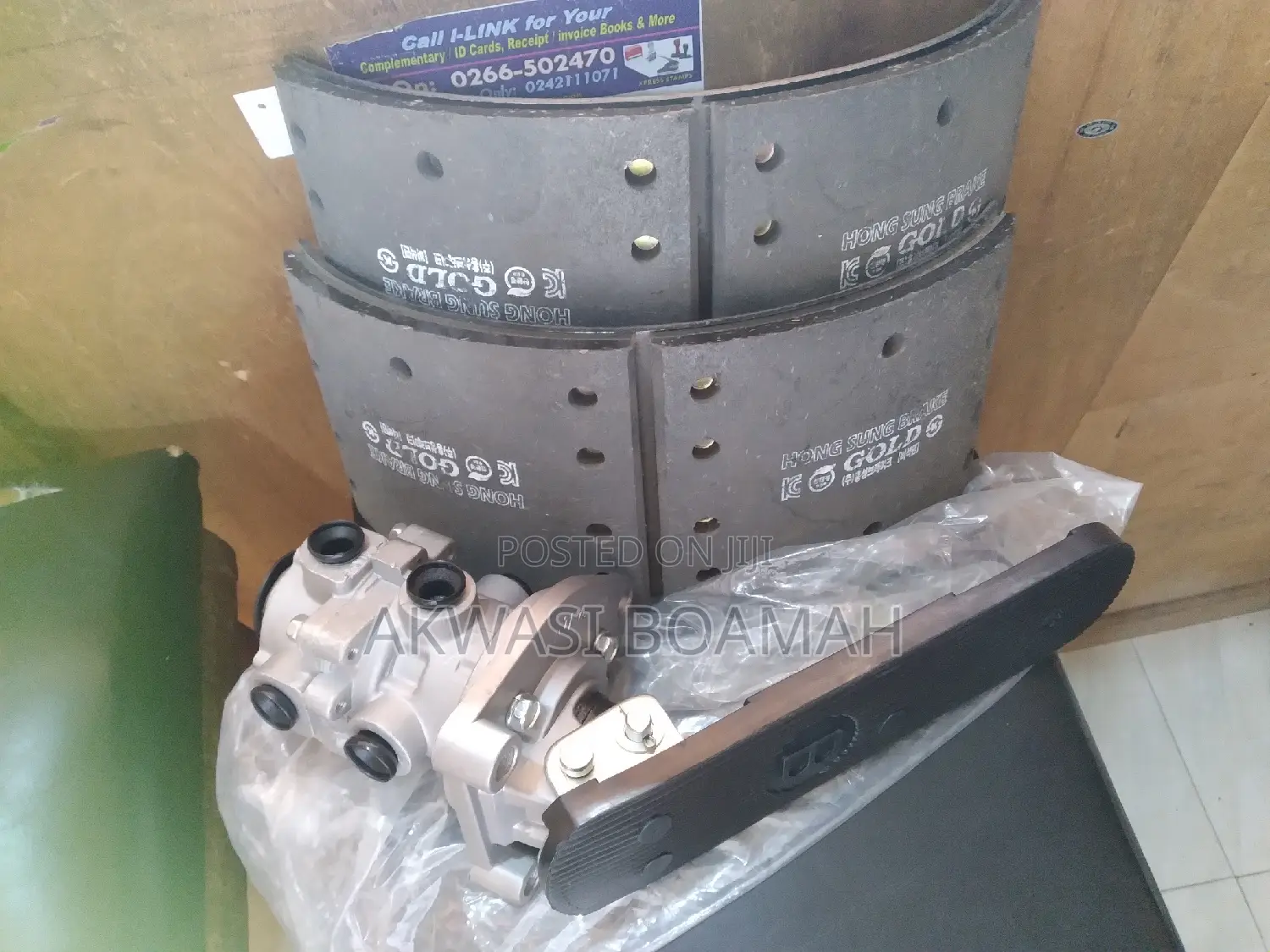 Kia Rhino 2 Brake Band Front and Back