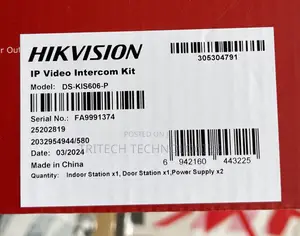 Hikvision IP Video Intercom With Outdoor Shade DS-KIS606-P