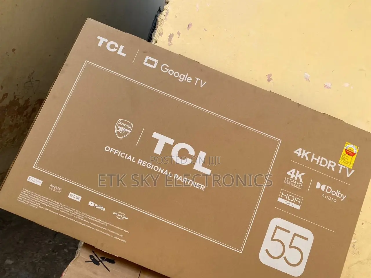Delectable TCL 55 Smart Android Uhd Tv
