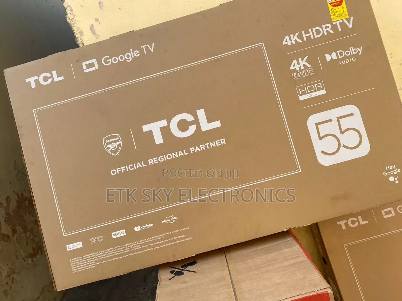 Delectable TCL 55 Smart Android Uhd Tv