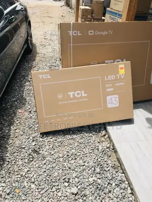 Glossy Led 43 Inches D3200 Black Electric TCL Tv