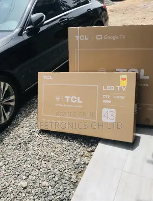Electric 43 Inches Glossy TCL Led Black D3200 Tv