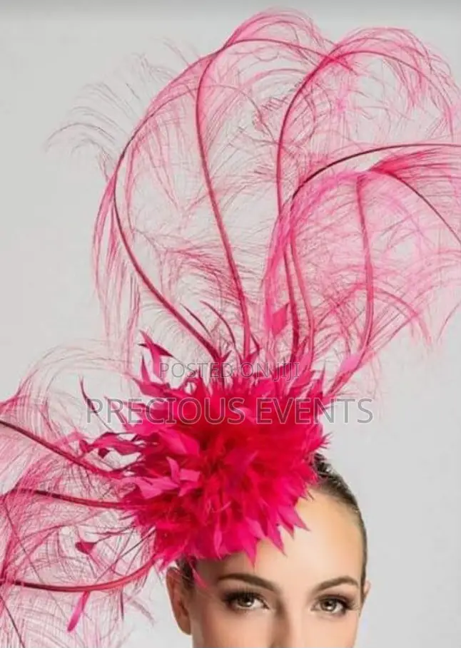 Red N Pink Fascinators