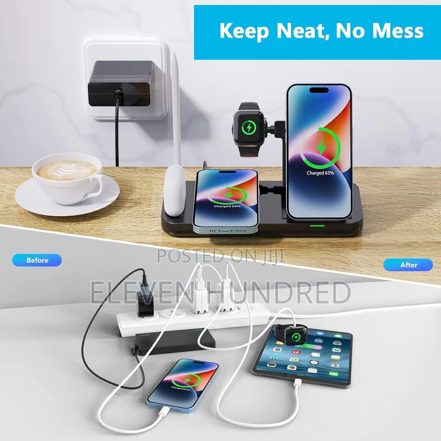 5 in 1 Wireless Charger for Apple Multiple Devices