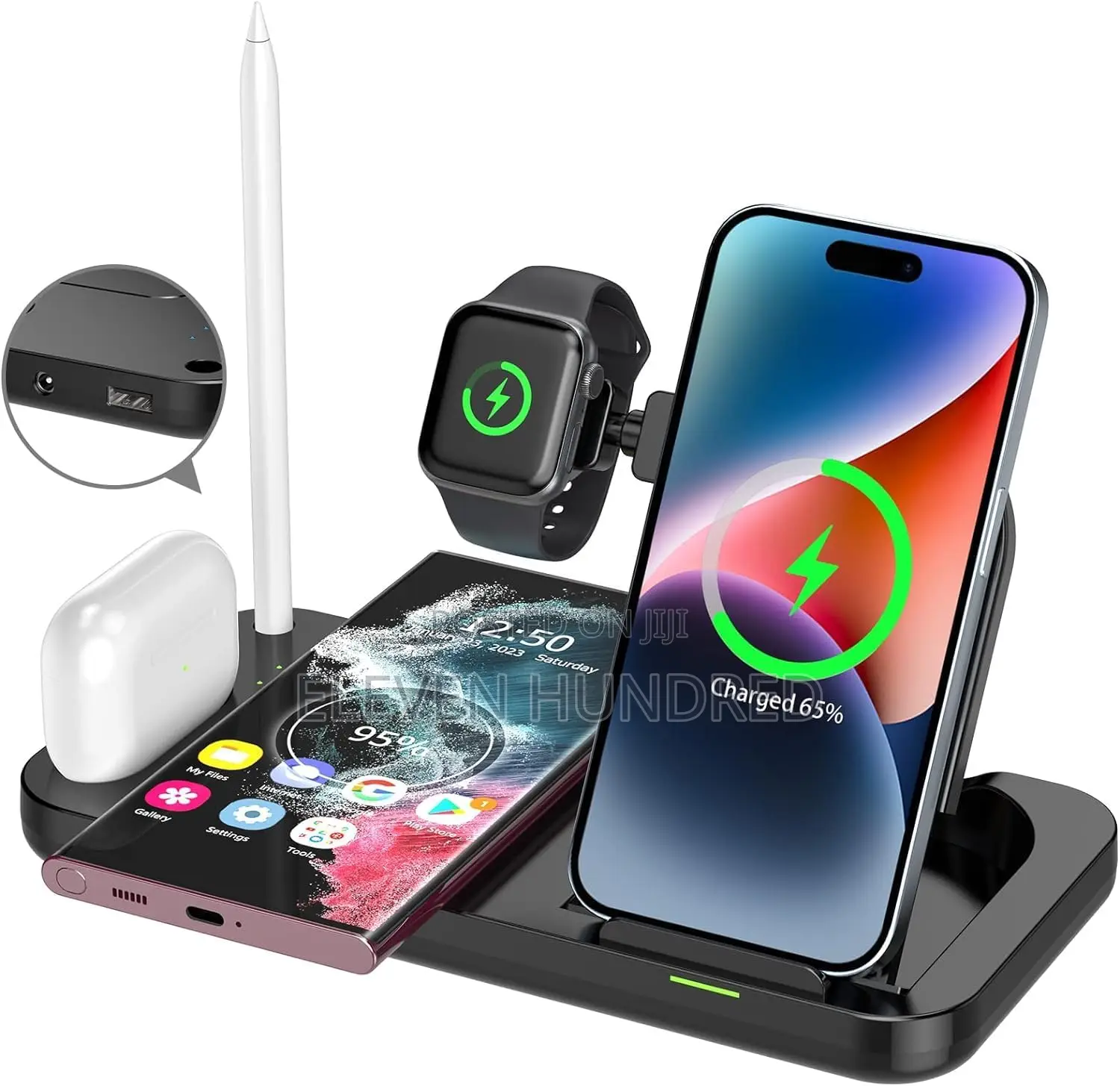 5 in 1 Wireless Charger for Apple Multiple Devices